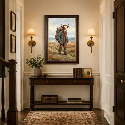 Art mural sur toile, "Randonnée"