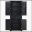 Armoire de salle de bain polyvalente avec plusieurs compartiments et tablettes réglables pour un rangement optimal-1337228632