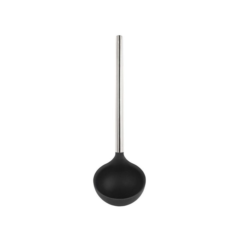 Silicone Ladle - Light Aqua, Black