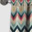 Ivoire Boho Accents Chevron I - Rideau à chevrons - Rideau occultant à chevrons - 1 panneaux-107555627