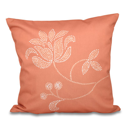 Housse et insert de coussin d'extérieur carré Botanical Blooms Bloom