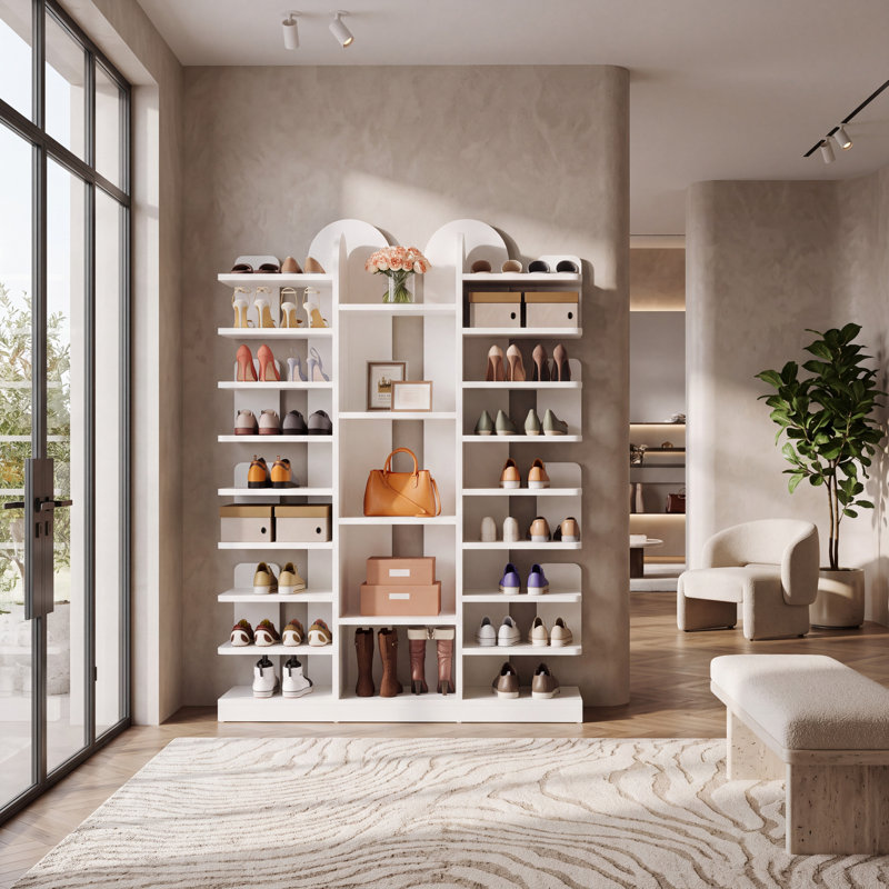 Freestanding 13-Tier Tall Shoe Rack