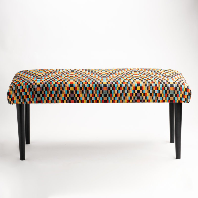Leif Upholstered Bench, H40 x W120 x D35cm