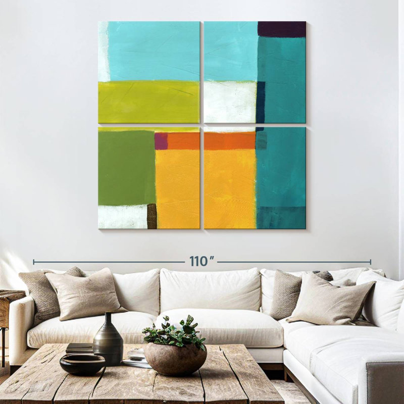 Avery City Square I, 74" H x 74" W