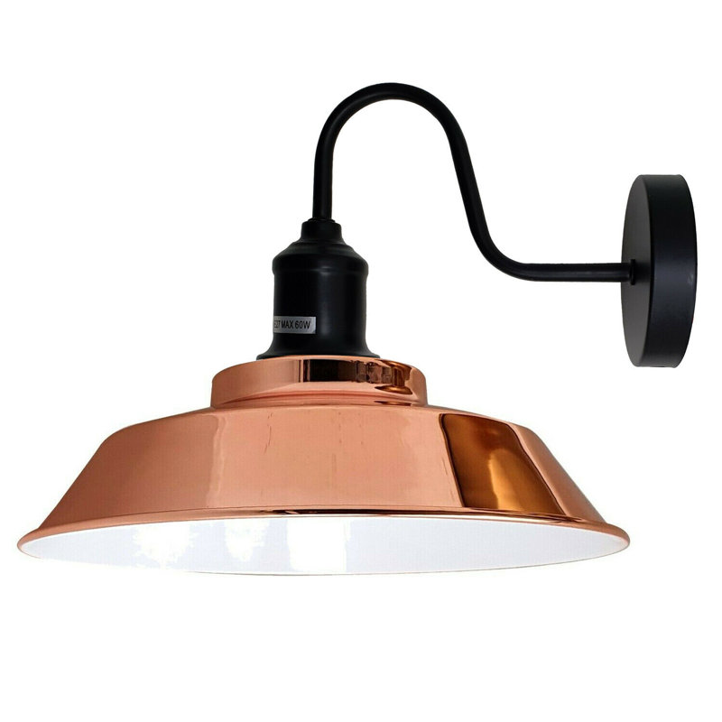 Goodridge Armed Sconce, Rose Gold