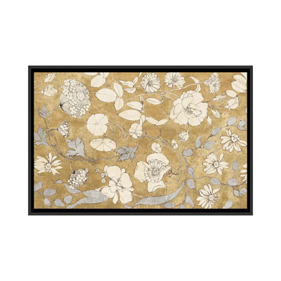 « floral joy ii », impression sur toile tendue