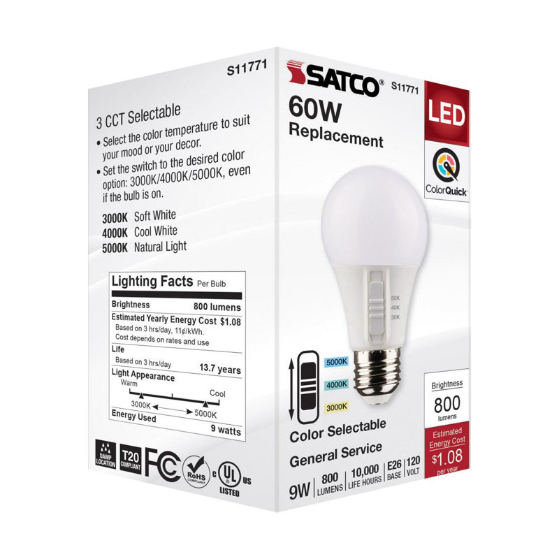 9 Watt LED Bulb