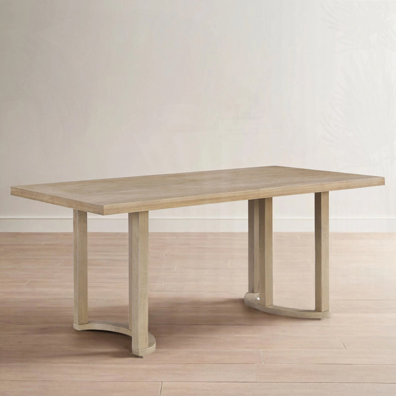 69"L Dining Table, Natural Ash