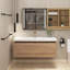 Meuble-lavabo simple 47,2 po avec plateau en résine Khylin-1467735176