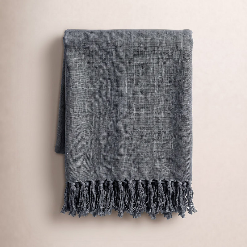 Kerrimore Throw Blanket, Gray