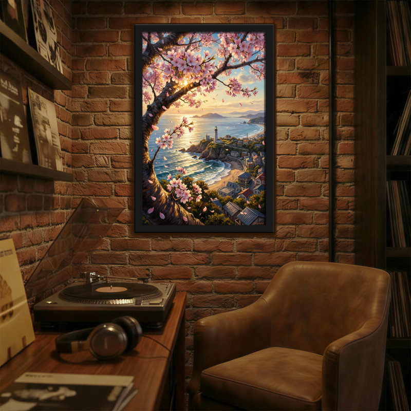 Plantes et fleurs Cherry Blossom Coastal Sunset, H 18 po x l 12 po