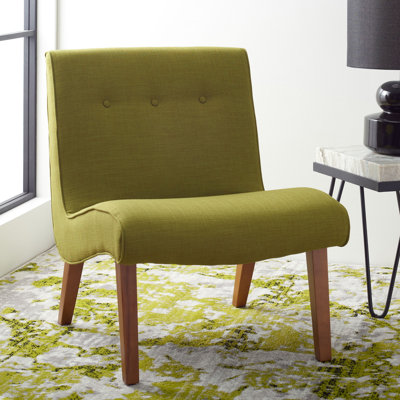 Fauteuil de chambre capitonné de 25,2 po de largeur