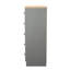74 cm W Chest of 5 Drawers-817361074