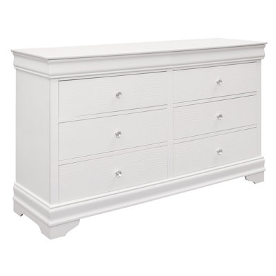 Mynia 6-Drawer 59.5" W Dresser