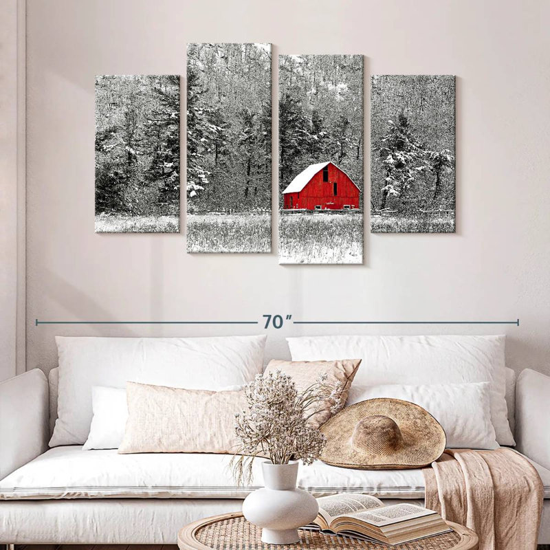 Grange d'hiver de Montréal, H 32 po x l 52 po