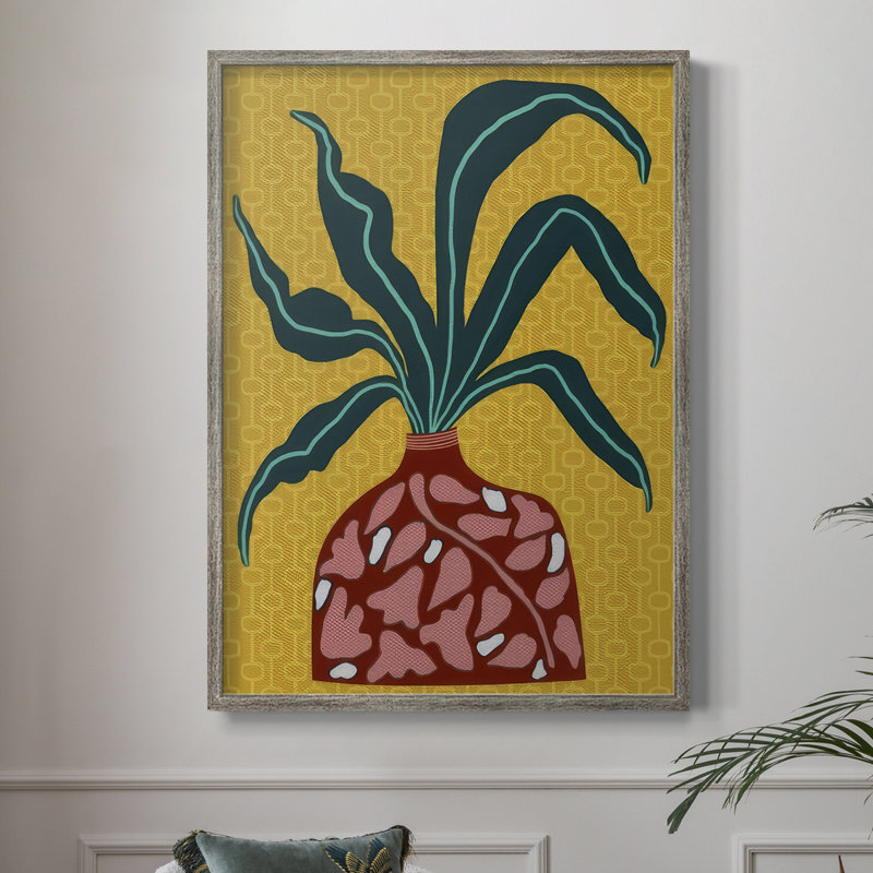 Reproduction encadrée Snappy Botanical III - bois massif, H 11 po x l 9 po
