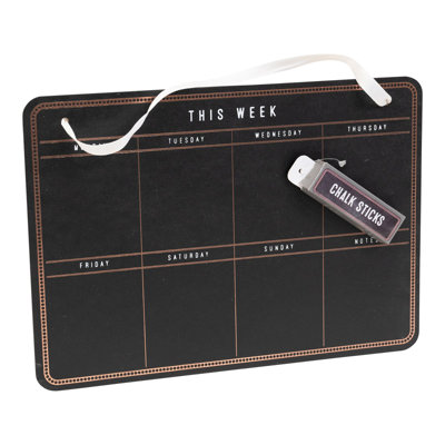 Magnetic Chalkboard Bulletin Board
