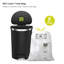 Poubelle de cuisine semi-ronde en plastique 55l / 14,5 gallons Hana