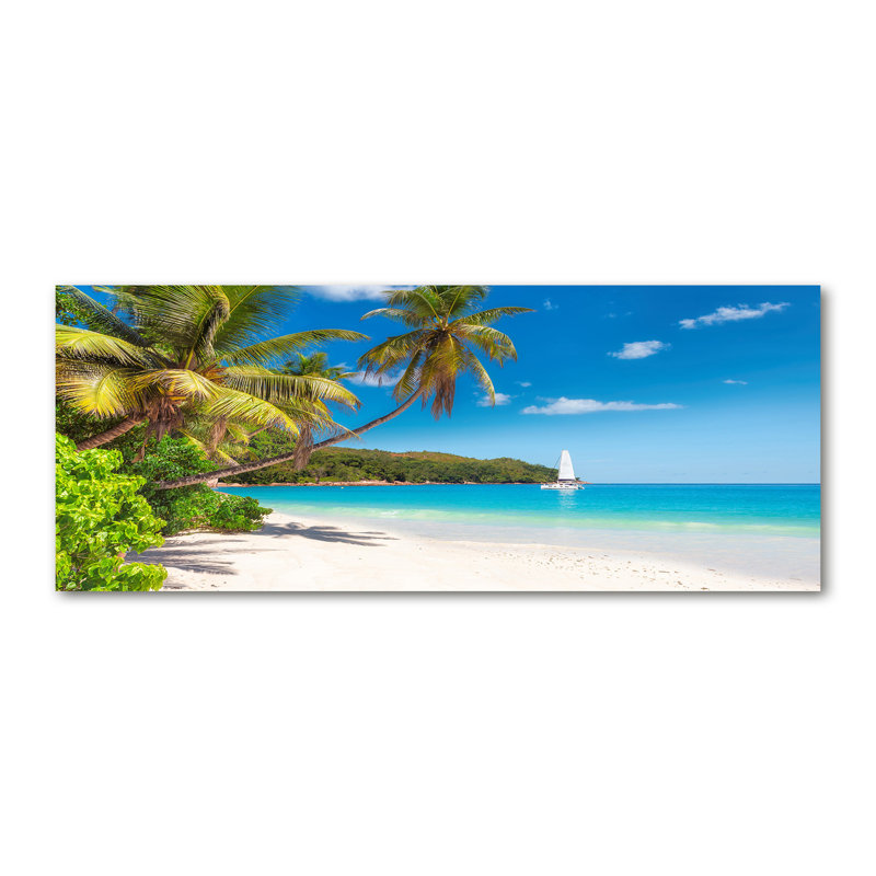 Tropical Beach - Wrapped Canvas Print