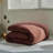 Solid Color Comforter Dark Color 3 PCs Bedding Set Deep Color Bed Comforter Set-115667187-115922242