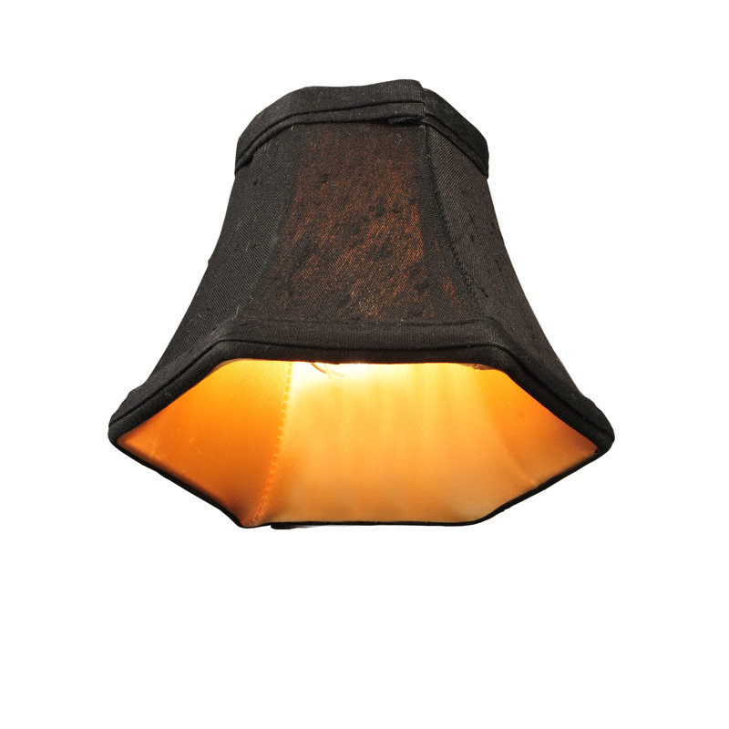 Abat-jour hexagonal Meyiff Tiffany noir l 6 po x H 4,5 po