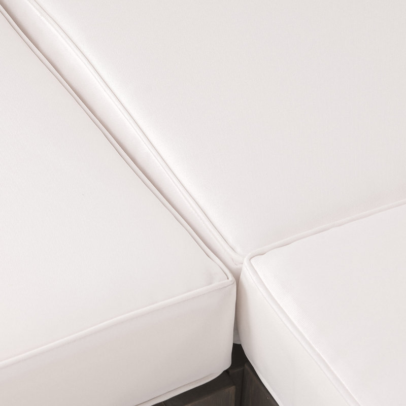 X-Back Corner Bench-R With Coffee Table