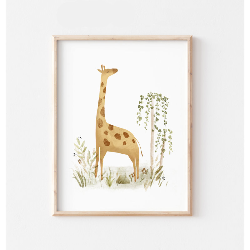 Safari, reproduction d'art non encadrée, H 14 po x l 11 po