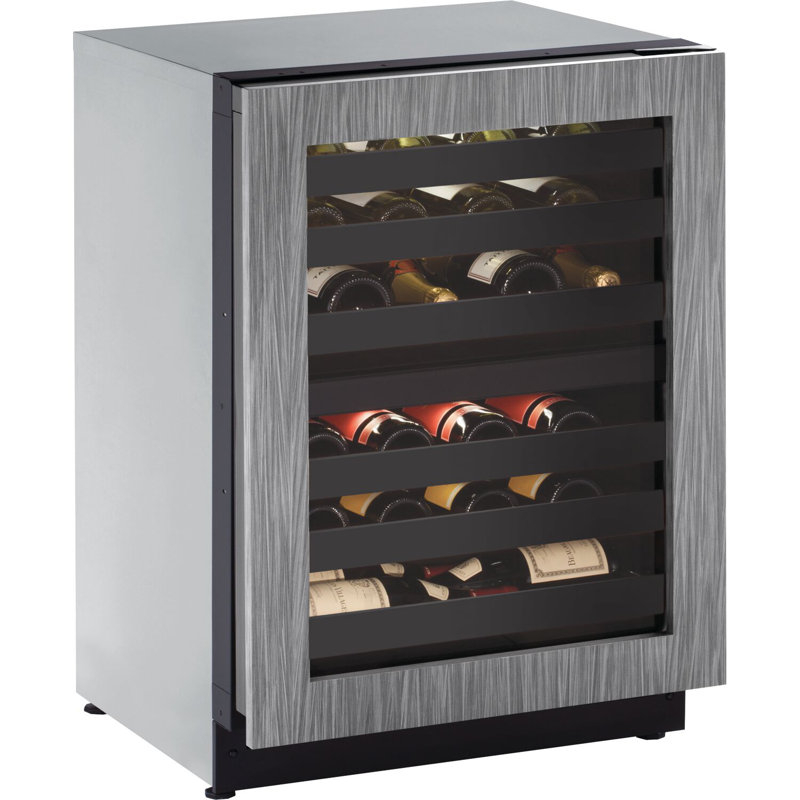 43 Bottle 2000 Series Dual Zone Freestanding Wine Refrigerator, Reversible, No