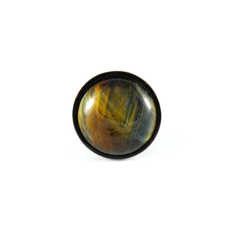 Mushroom Knob, Oiled Rubbed Bronze/Black/Brown