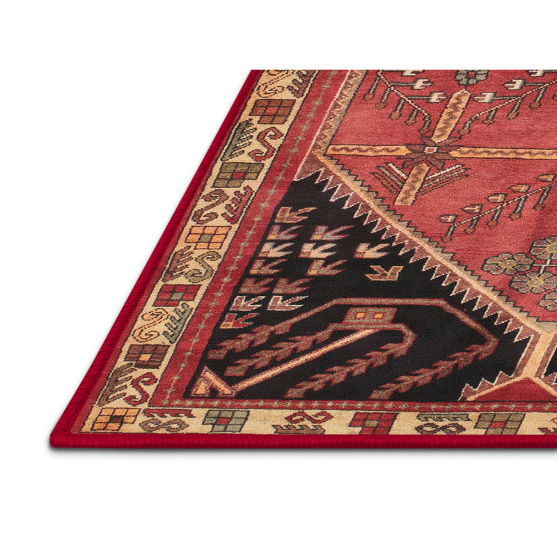 Oriental Indoor Rug, Rectangle 5' x 8'