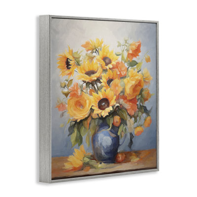 Art de vase tournesol Medley par Ramona Murdock bg-184