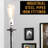 Petrus 69'' Black Steel Pipe Torchiere Floor Lamp