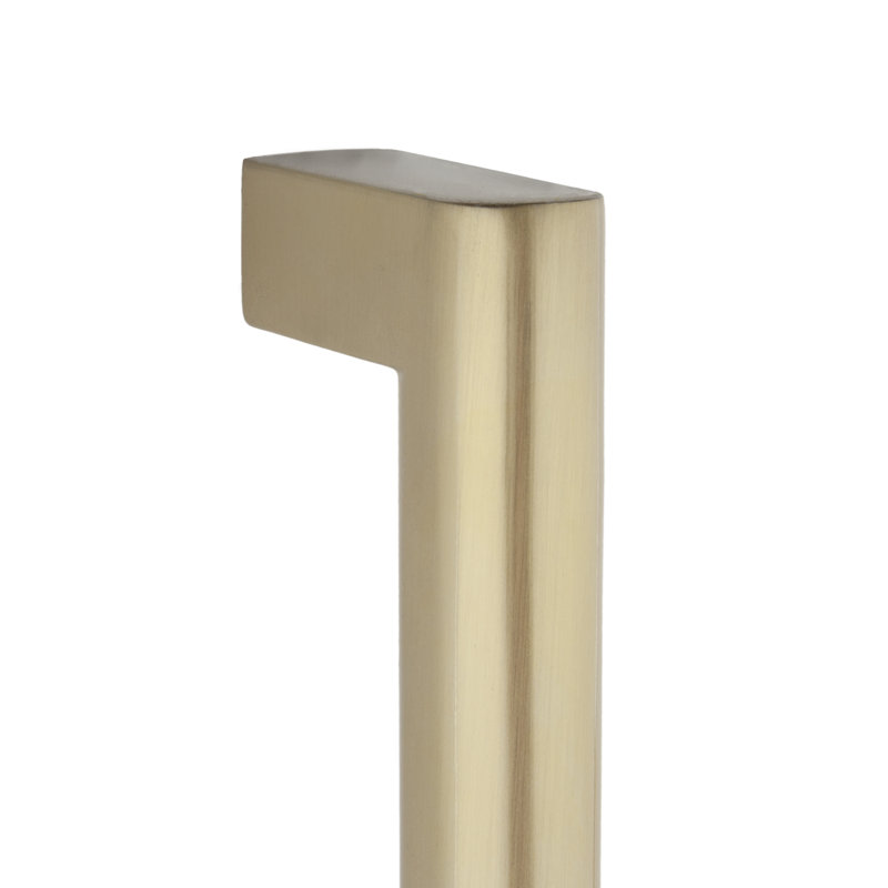 Vail 16" Satin Brass Appliance Bar Pull, Satin Brass, 16"