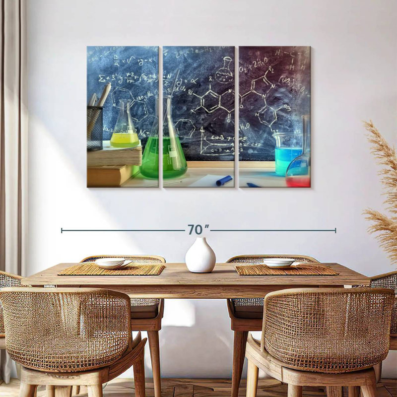 Keiri Chemistry Lesson, 36" H x 57" W