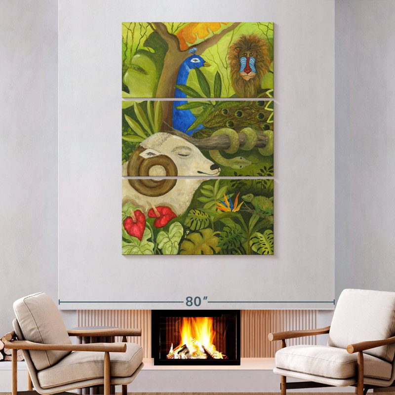 Brampt Brampt Party III, 74" H x 48" W