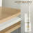 Kleankin Slim Bathroom Storage Cabinet With Triple Open Shelves, Wooden Freestanding Linen Tower With Door And Shelf Adjustability, White