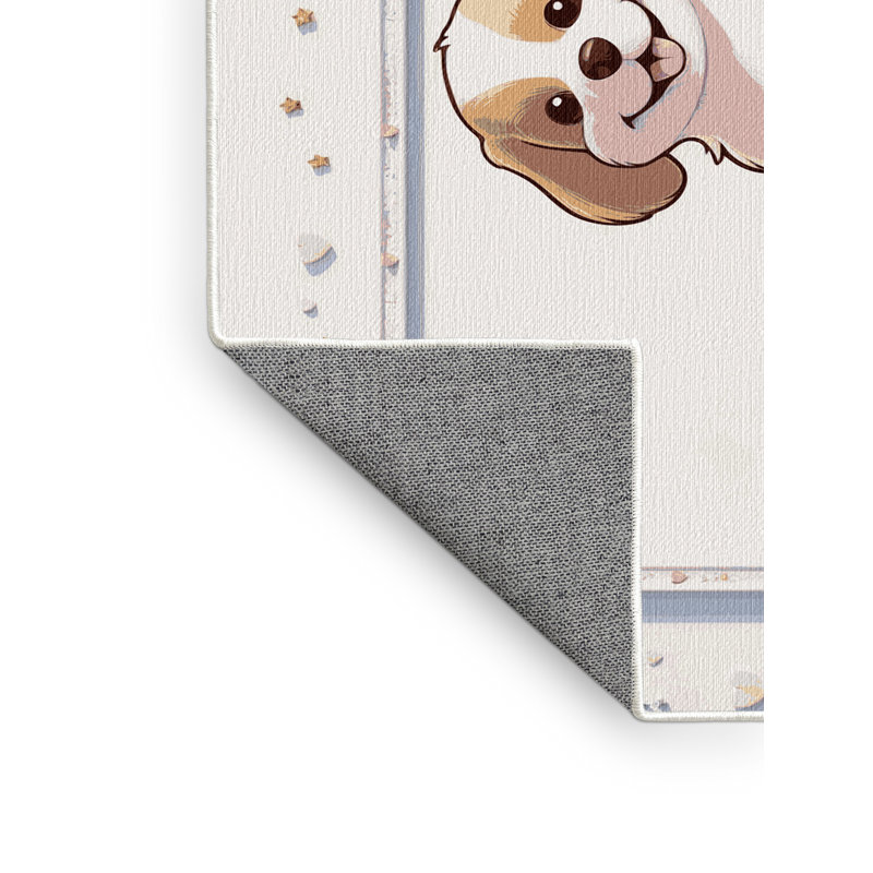 Tapis pour enfants East Urban Home, Rectangulaire 2 pi x 3 pi