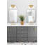 Éclairage pour meuble-lavabo de salle de bain 2 lumières Falbo en laiton chaud-1340019410-1323807828-1323807824