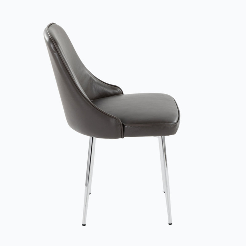 Chaise de salle à manger Austin Austin par Lumisource - ensemble de 2, Espresso antique