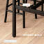 Ensemble de table de bar et chaises pour salle à manger, brun rustique