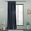 Extra Long & Extra Wide Faux Linen Decorative Curtain Single Panel