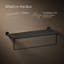 Kumin Hotelier Accent Shelf with Towel Bar-376132234