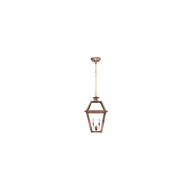 Orleans Outdoor Hanging Light, 66" H x 11" W x 13" D