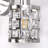 3-Light Novelty Bathroom Vanity Lights With Hollow Design