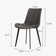 Modern Dining Room Sets, Pre-Assembly Round Dining Table Sets, Sintered Stone Tabletop Kitchen Dining Table Set With PU Upholstered Chairs