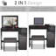 Neomi Dressing Table with Mirror-680470247