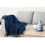 Darcy Tassel Blanket/Throw For Sofa Chair Bed Charcoal-1572176918-1572176922