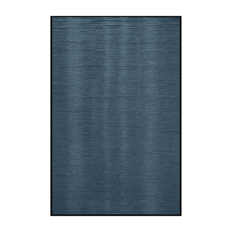 Machine Washable Solid Gray Area Rug, Runner 2' x 4'