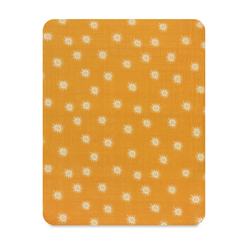 Golden Hour Muslin All-Stages Midi Crib Sheet