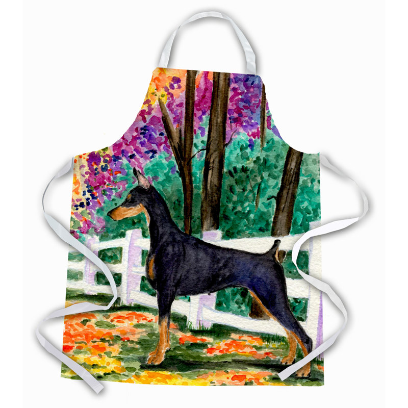 No Pattern Bib Apron